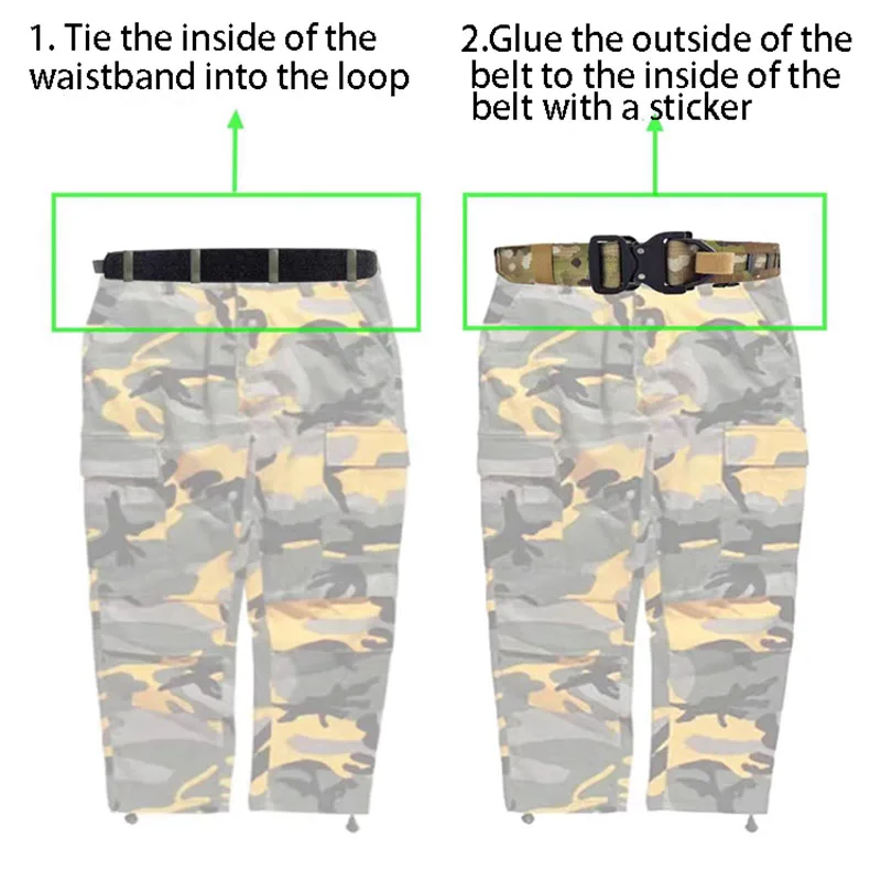 Sabuk Taktis Ronin Sabuk 45Cm 1.75 Inci Baru adalah Sabuk Nilon Taktis Sistem MOLLE Dua Lapis