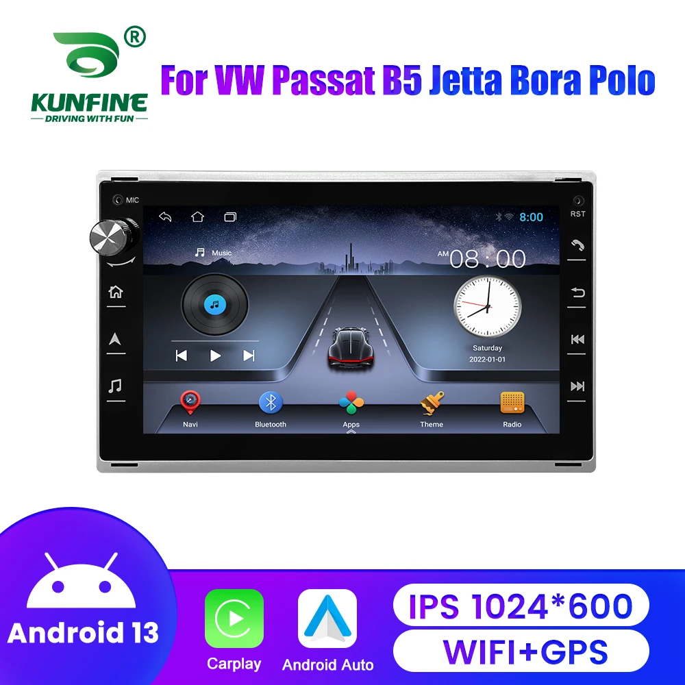 7'' Car Android 13 Radio For VW Volkswagen Passat B5 MK4 MK5 Jetta Bora Polo GPS Navigation DVD Player Carplay Android auto Wifi