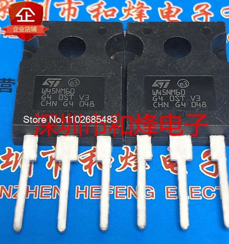 

STW45NM60 W45NM60 TO-247 MOS 600V 45A