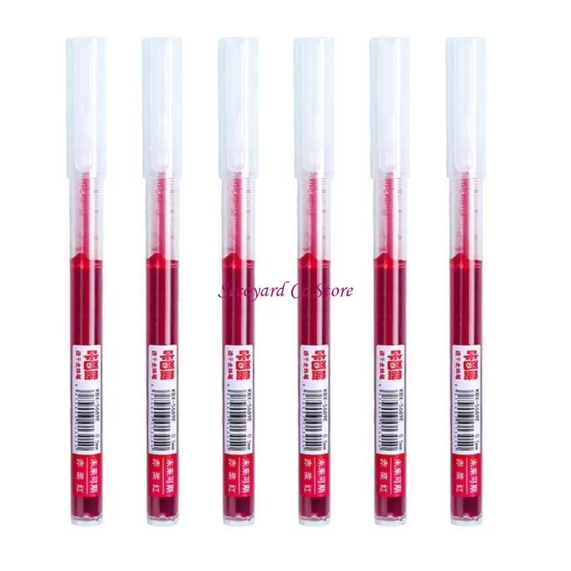 n3uc-6-шт-компл-ручка-роллер-тонкая-ручка-ручки-с-тонким-наконечником-05-мм-гелевая-ручка-с-жидкими-чернилами