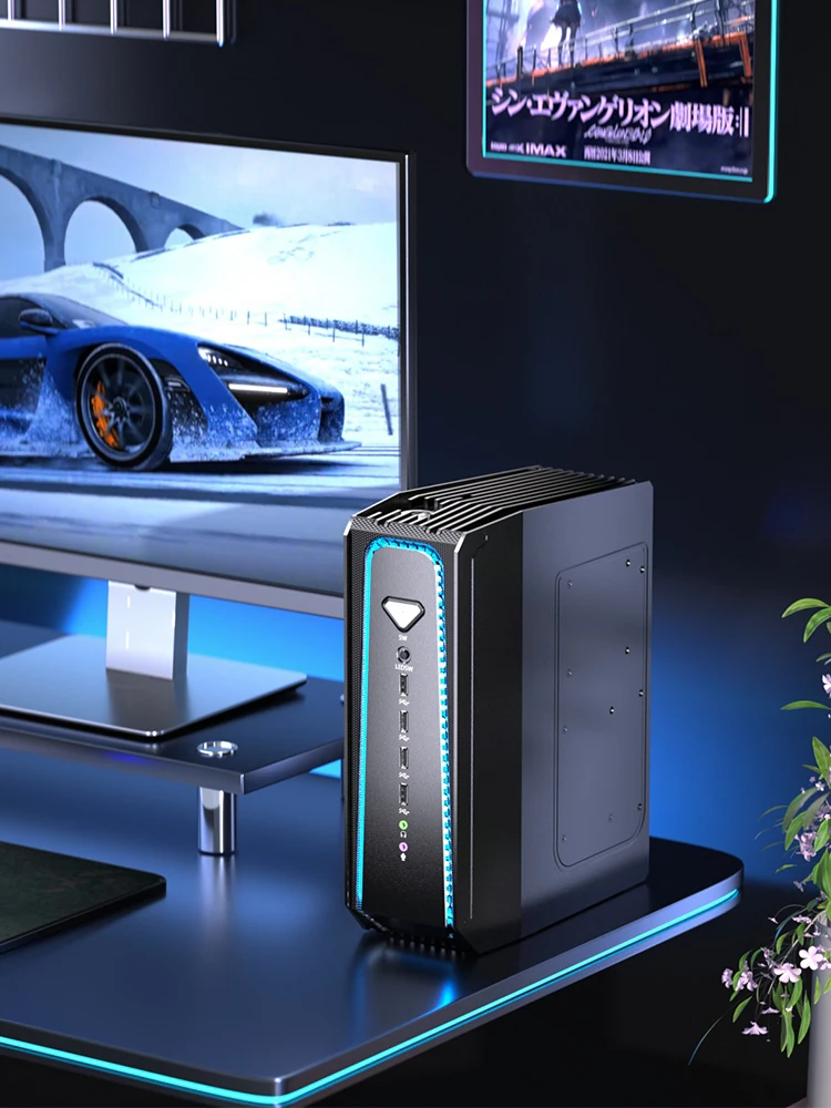 MSECORE SL800 Mini computer raffreddato ad acqua Intel Core I5 I7 I9 RTX407012GB DDR5 NVME4.0 SSD WiFi6E BT5.3 Mini PC Computer desktop