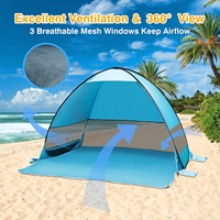 [Quick Set Up]Pop Up Beach Tent Portable Sun Shade Shelter Outdoor Camping Fishing Canopy,Camping Accessorie,Sturdy Construction