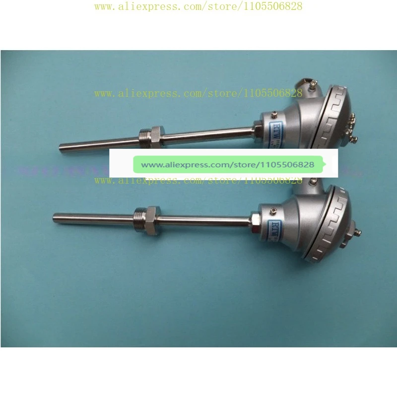 New Taiwan RTW temperature sensor, PT100 temperature probe for dyeing and finishing machinery, dual PT100 sensor 3/4PT 1PCS