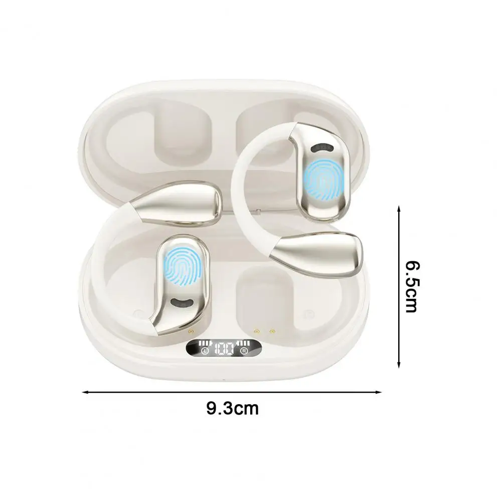 2025 1 par de fones de ouvido de tradução com estojo de carregamento som estéreo com cancelamento de ruído 144 idiomas fones de ouvido de tradução em tempo real
