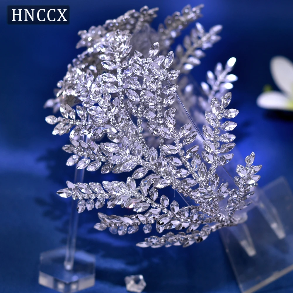 

HNCCX Handmade Rhinestone Headband Bridal Wedding Hair Accessories Woman Party Headwear Gift Wedding Hair Headpiece CP418