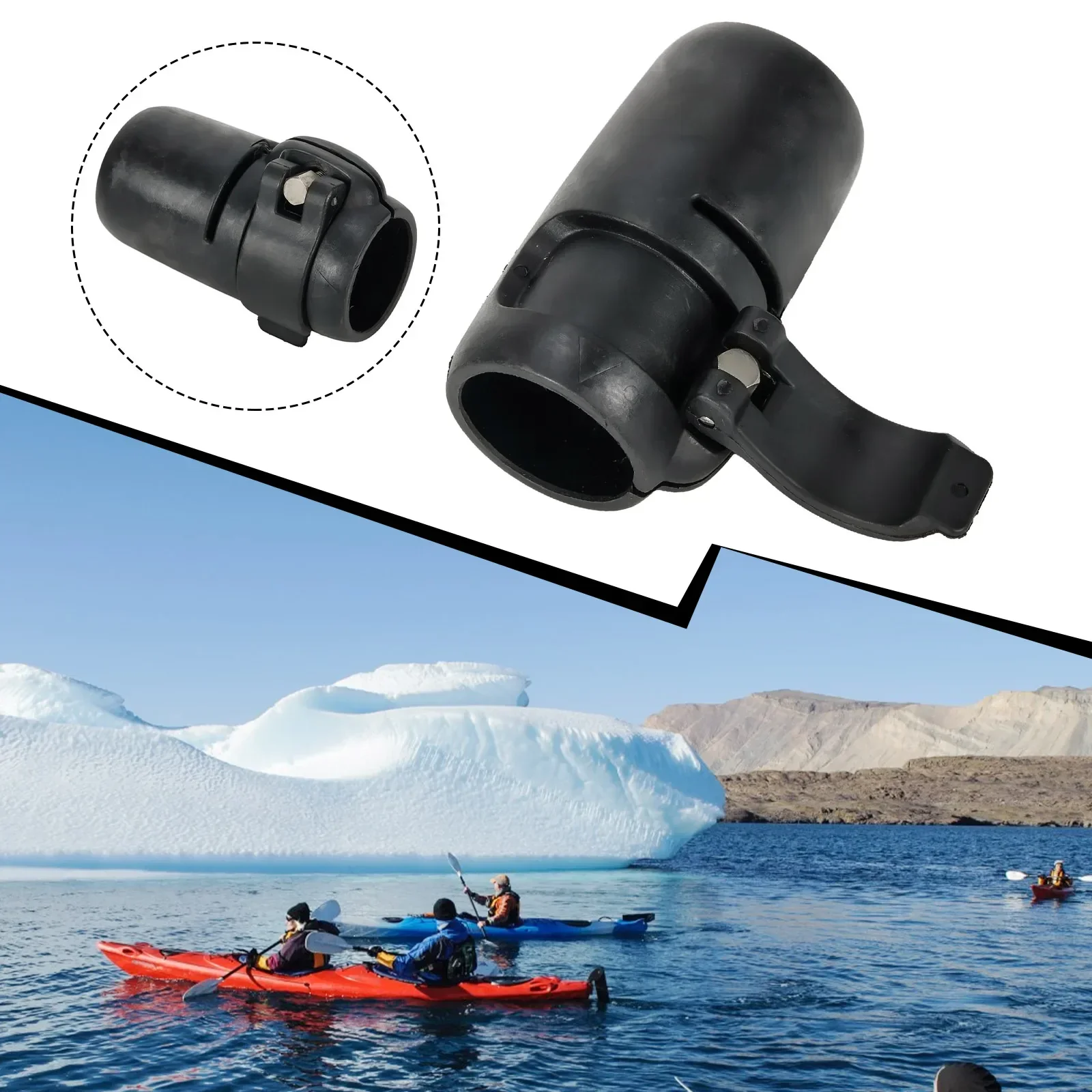 Water Sports Paddle Accessories 2023 New Clamp Paddle Clip Replacement For 27mm Propeller Shafts For Paddle Shaft