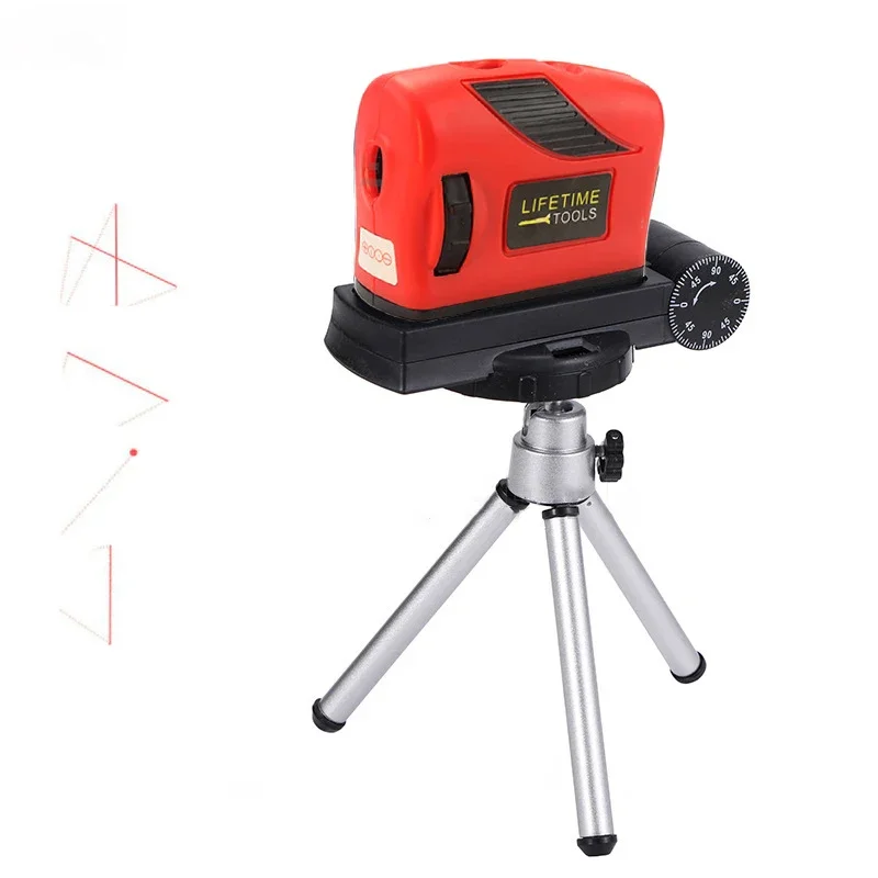 

4 IN1 Infrared Laser Level Slash Beam Line Functional Adjustable Multifunction Horizontal Vertical Cross Lines Measurment Tool