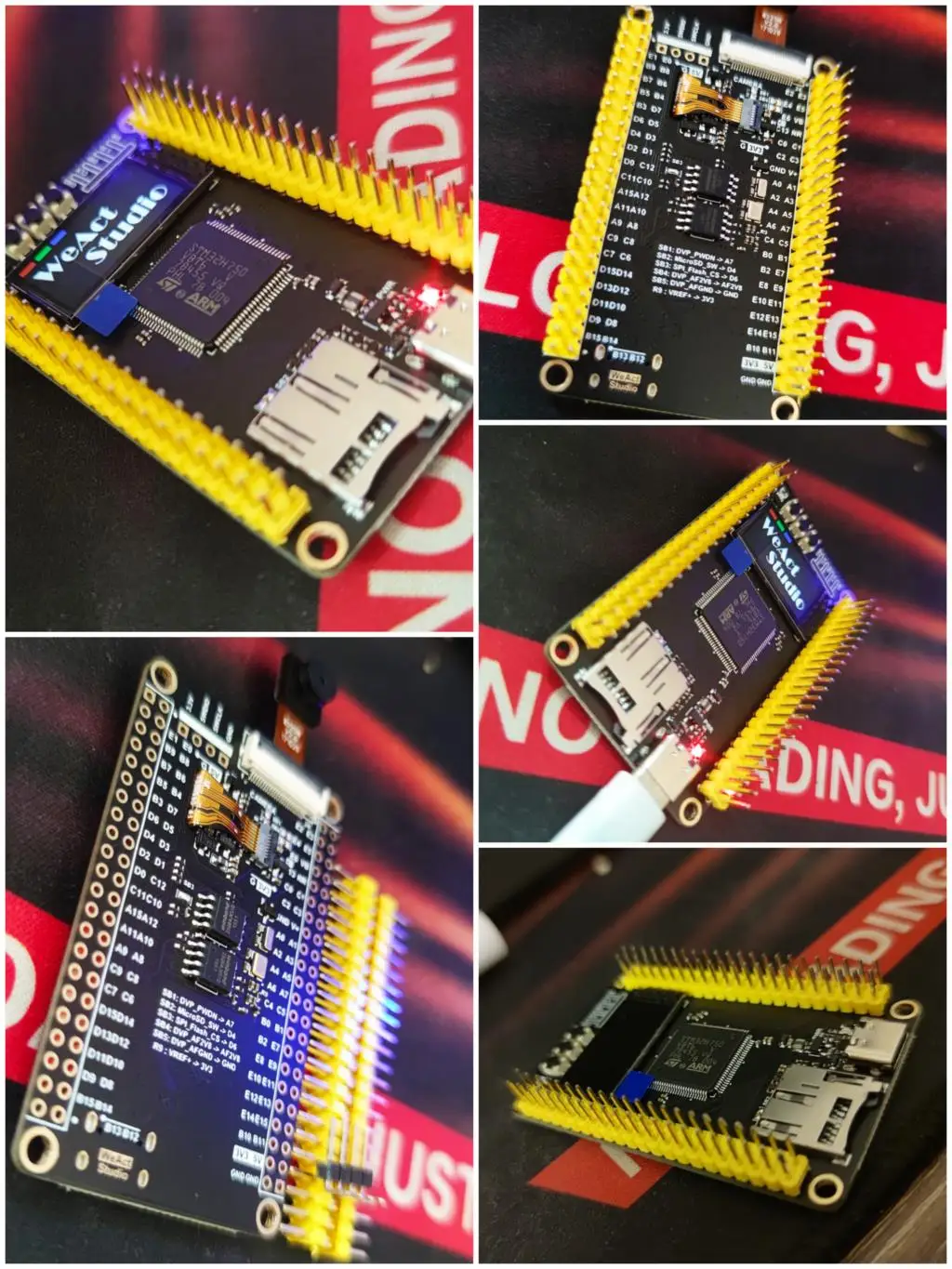 Compatibile con la scheda di sviluppo della scheda di apprendimento WeAct STM32H750