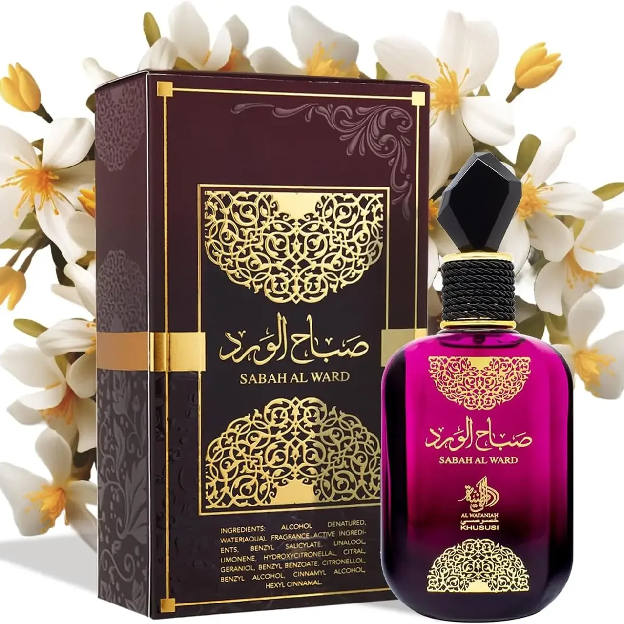 

Luxury Arabian Perfume for Women original Long Lasting Middle Eastern Floral Oud Scent Eau de Parfum Elegant Ladies Halloween