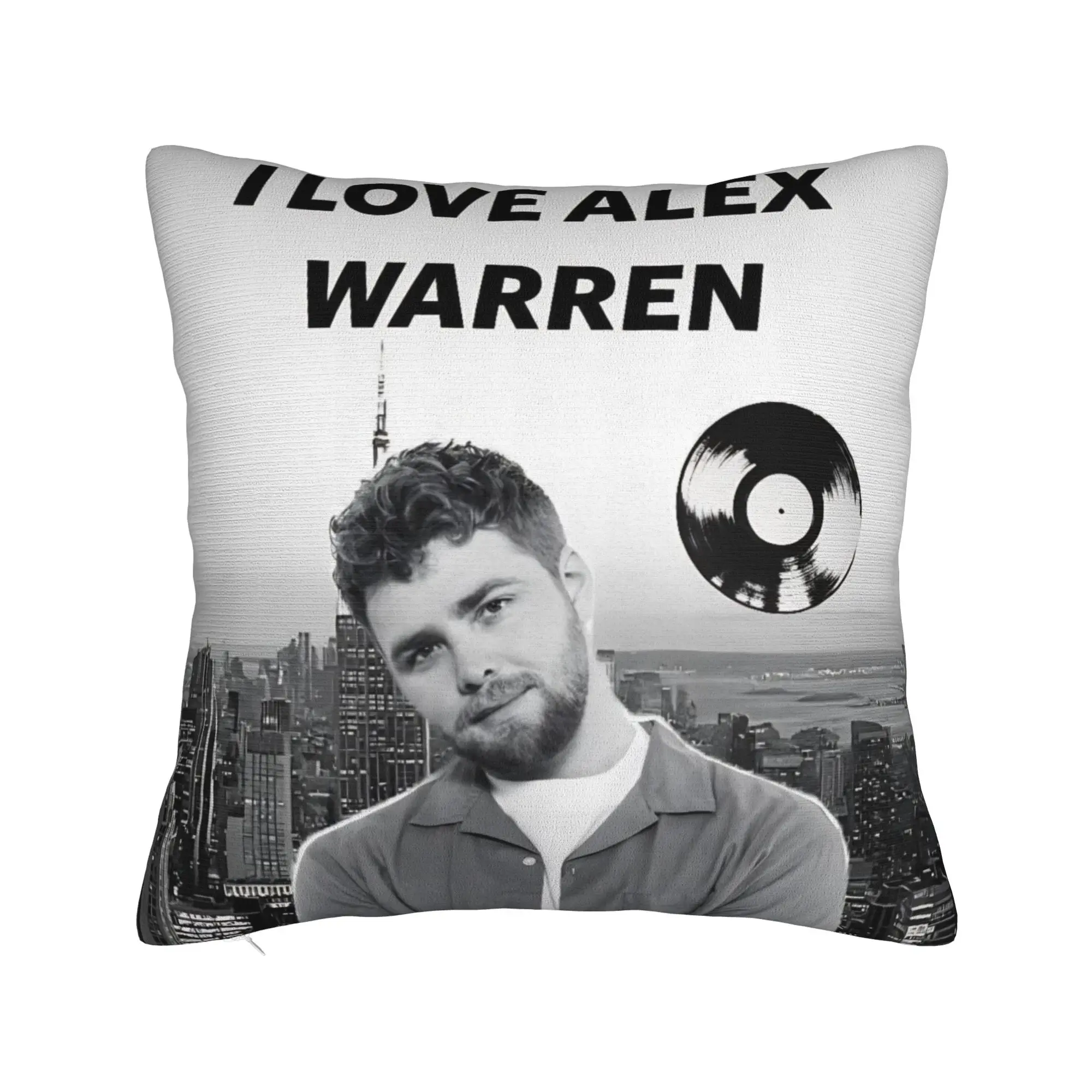 ALEX WARREN Little Orphan Alex Live 2026 Pillow Cover Merch Printing Cushion Cover Decoration Throw Pillow Case Cover Home