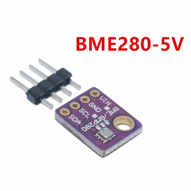 Free shipping  GY-BME280-5V Digital Sensor Temperature Humidity Barometric Pressure Sensor Module I2C SPI 1.8-5V
