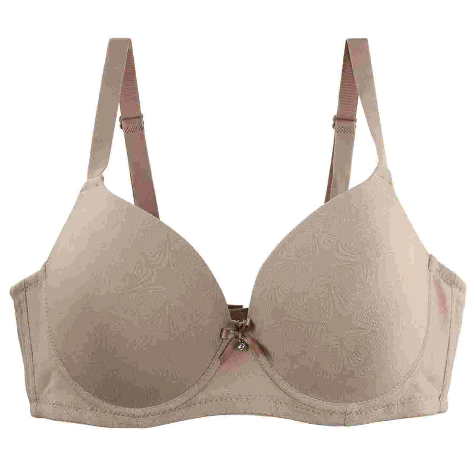 DaiNaFang Sexy Černá Bílá Šedá Bordová Khaki Podprsenka S Mašlí 36/80 38/85 40/90 42/95 44/100 46/105 48/110 CDE Spodní prádlo Plus Size - náhled 6