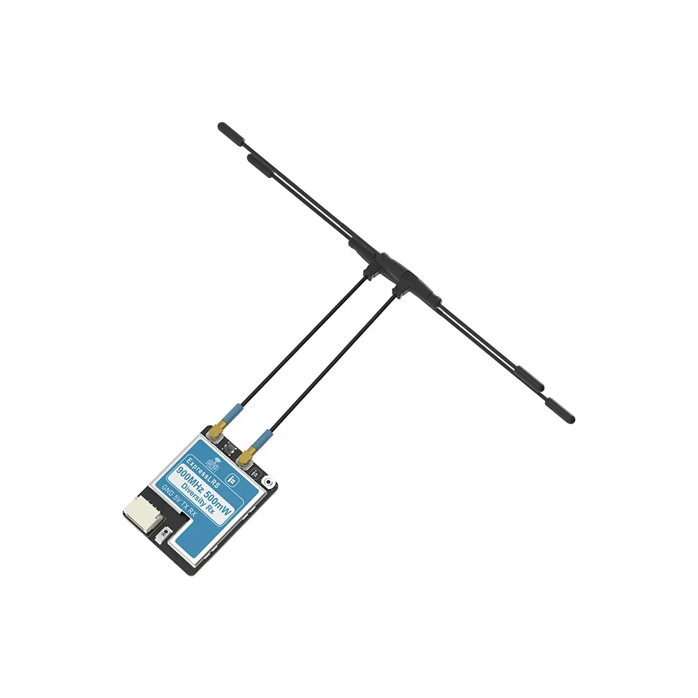 Dla ELRS 2.4GHz/915MHz Gemini True Diversity podwójny odbiornik antenowy RX ulepszony odbiornik stabilne łącze sterujące daleki zasięg