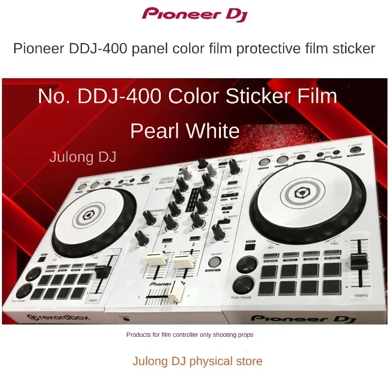 PVC self-adhesive filmPioneer DDJ400 controller DJ disc printer FLX4 panel dedicated color film full surround