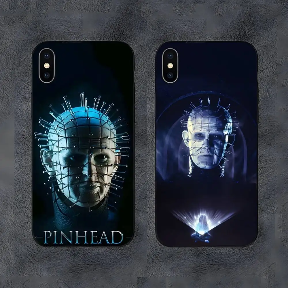 

Pinhead Hellraiser Horror Phone Case For Samsung S25,S24,S22,S23,S30,Ultra,S20,S30,Plus,S21 Fe,10,9,5G Silicone Cover