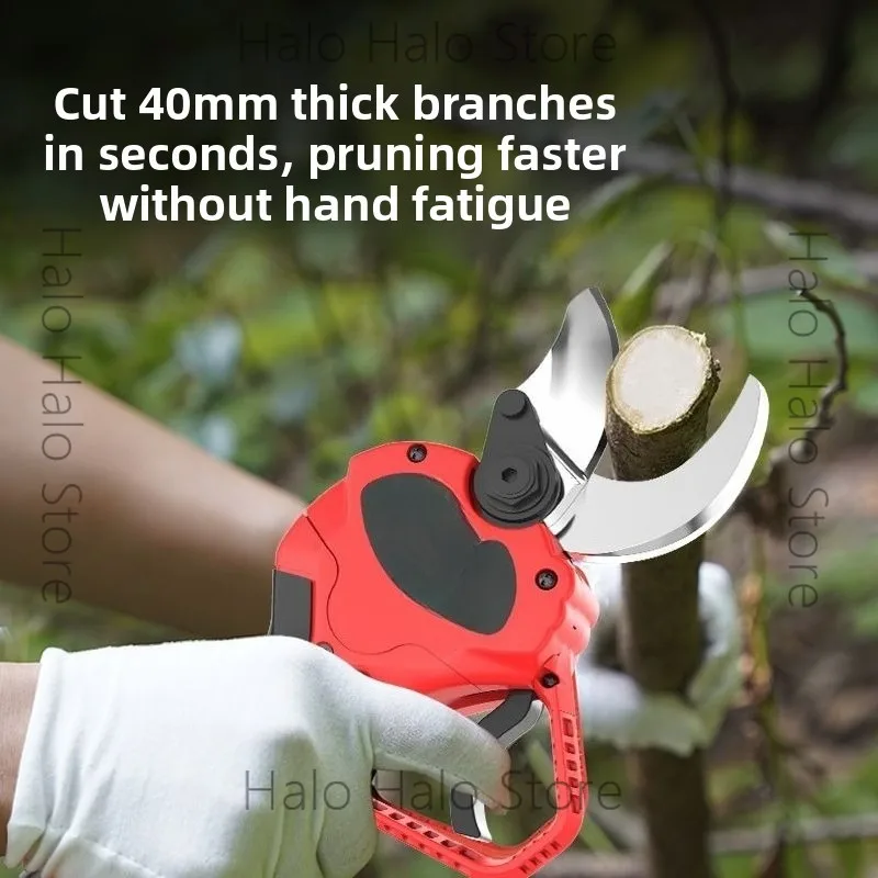 Electric pruning and fruit tree thick branch pruning scissors rechargeable powerful wireless lithium battery branch scissors