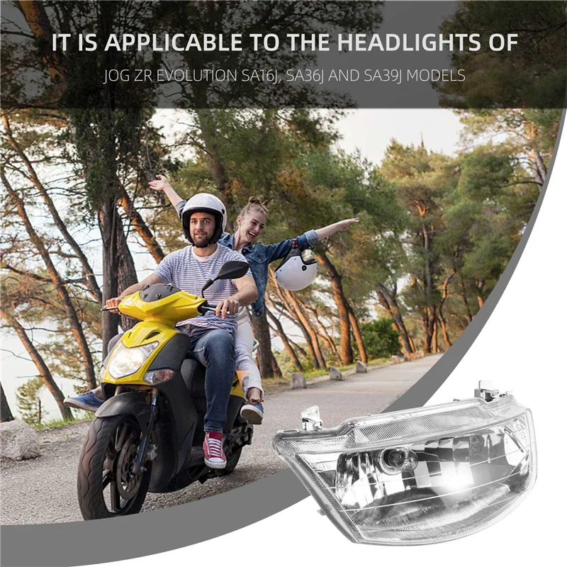 

Motorcycle Headlight Assembly For JOG ZR EVOLUTION SA16J SA36J SA39J