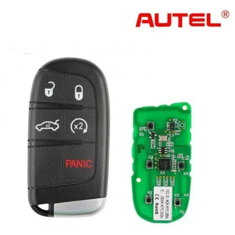 

Autel ikeycl005al universal remote smart key for Chrysler 5 buttons