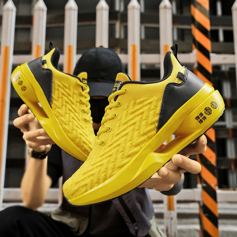 Sepatu Lari Pria Mewah yang Bernapas, Sepatu Kasual, Sepatu Loafer Fashion, Sepatu Tenis untuk Pria