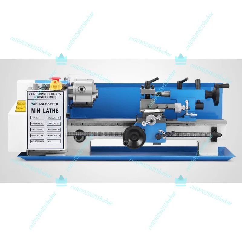 

Маленький токарный станок по металлу из нержавеющей стали, новый, 0618, 110В/220В, мини-станок для домашнего использования и DIY.