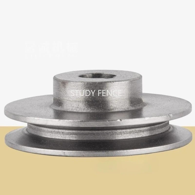 1pc Cast Iron Pulley Cast Iron Single Groove Pulley, Outer Diameter 50/60/70mm, Household Hardware Accessories, Metal Tool Parts