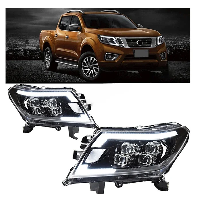 

Auto Lighting Systems Car Headlight For Navara Np300 2015-2019 Head Light Headlamp LED Lights