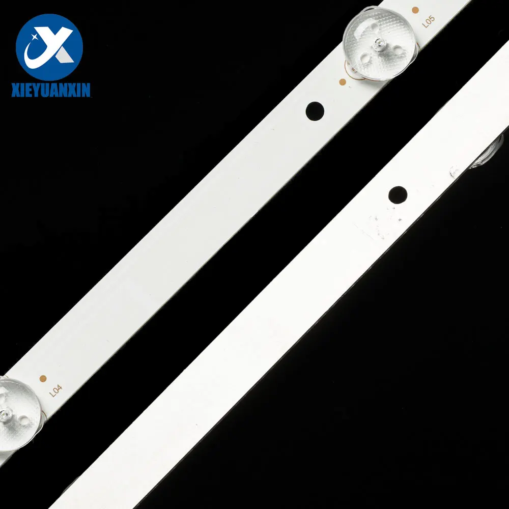 Bande de rétroéclairage LED 828mm pour JS-D-JP43DM-A81EC B82EC E43DM1000 MCPCB BBK 43LEM-1043/FTS2C 43LEM-5043/FTS2C 43LEX-5058/FT2C