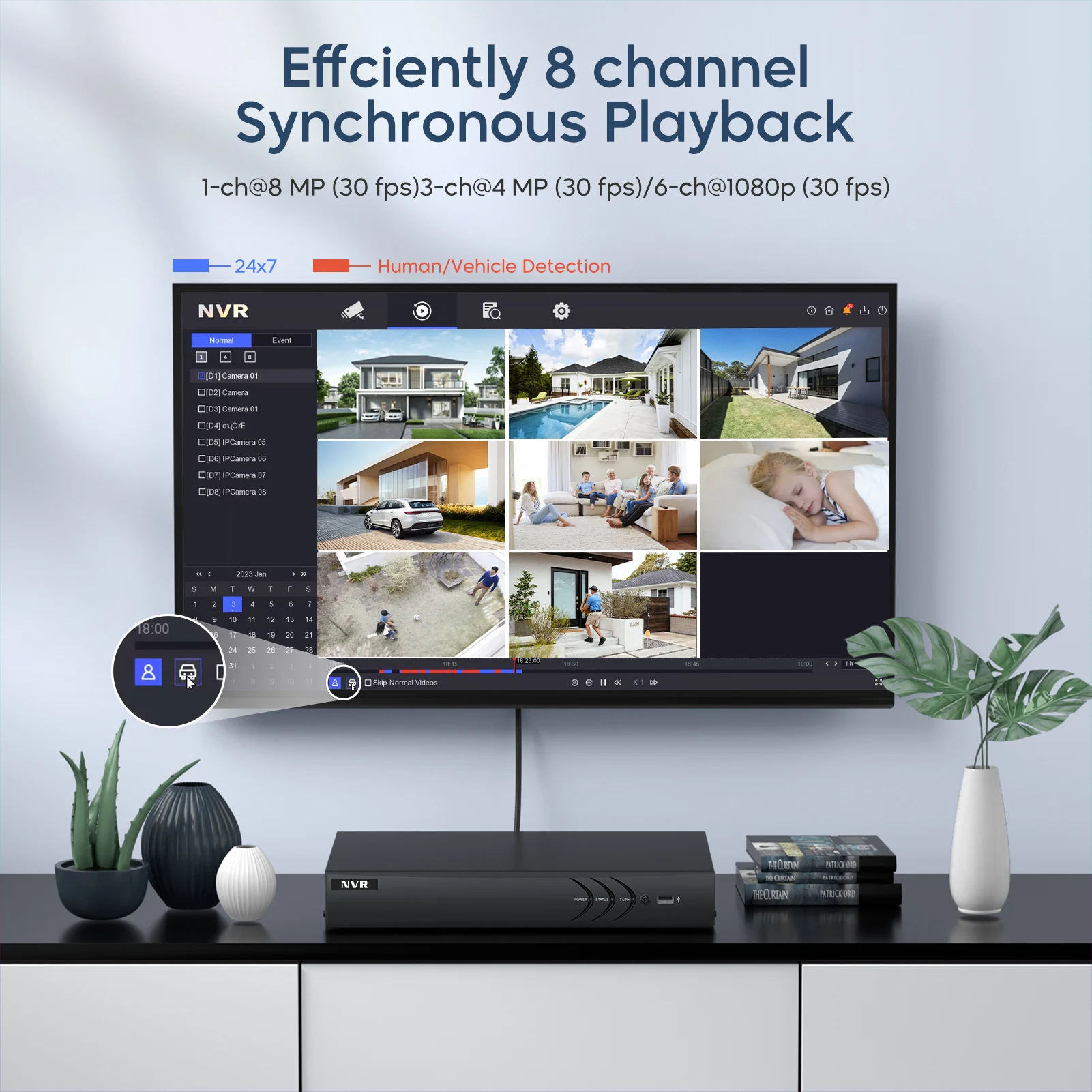 8-Kanal-Netzwerk-Videorecorder – Home Security System Hikvision Bewertung und Preis