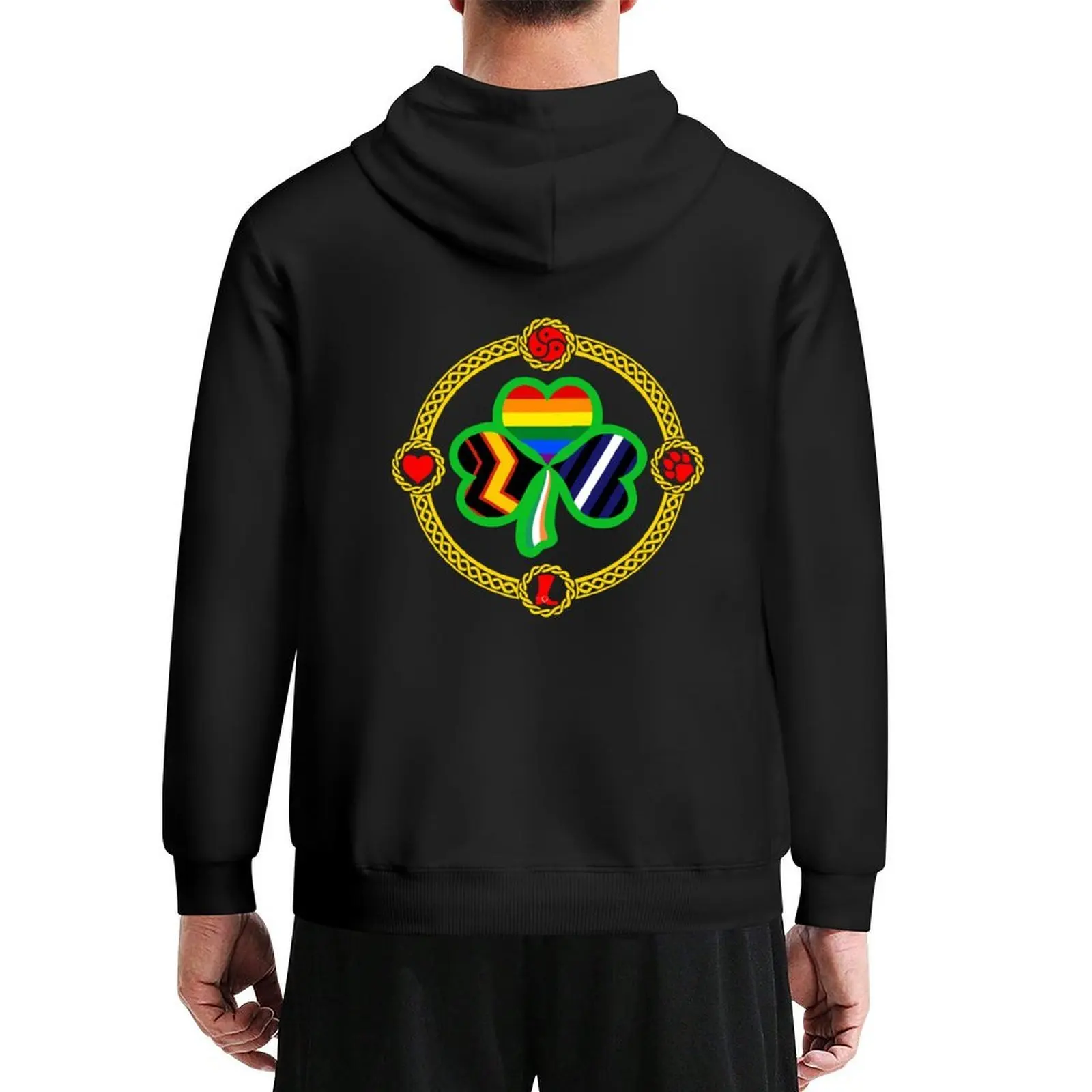 

Shamrock Of K!nk Hoodie korean clothes korean style clothes japanese style clothes for men tracksuit