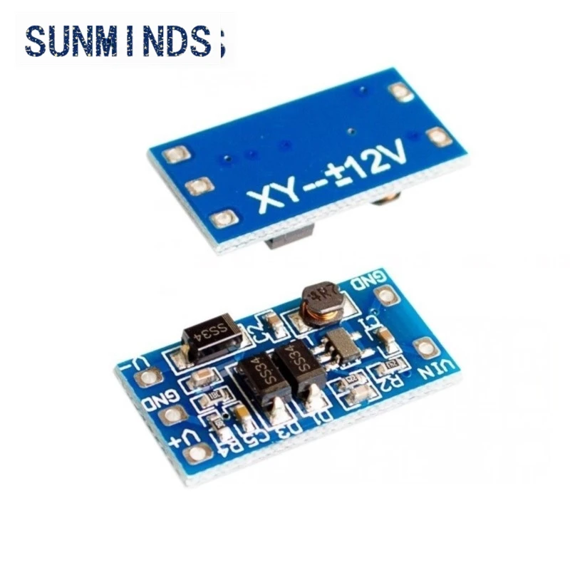 Power module 2.8V to 5.5V input plus or minus 12V output 5V turn +-12V DC-DC converter board