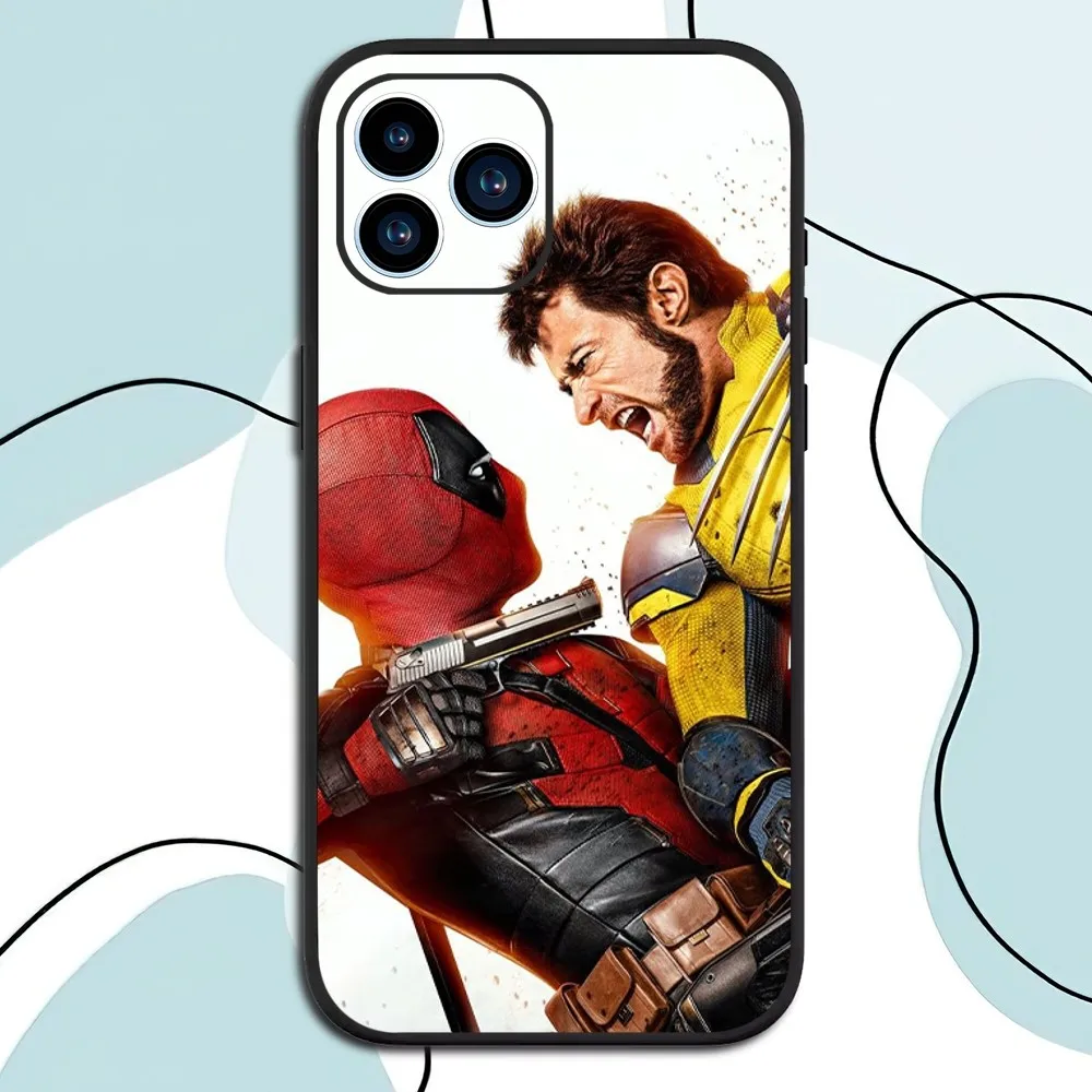 Etui na telefon MINISO Deadpool Wolverine do Samsung Galaxy S24 S23 S22 S21 S20 Ultra Plus S20FE FE Cover