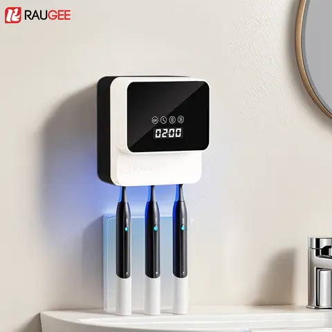 칫솔 살균기 UV 칫솔 홀더 건조 기능이 있는 전동 칫솔 소독제 벽걸이형 UV 칫솔 살균기 Best5