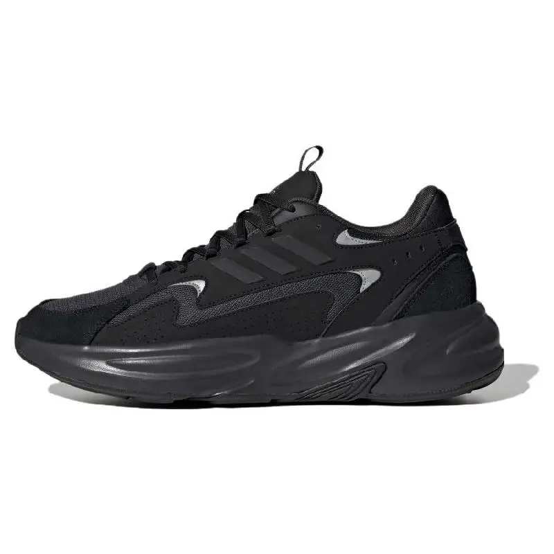 adidas Ozwave Running Shoes Unisex Low-top Black Sneakers shoes IE6056