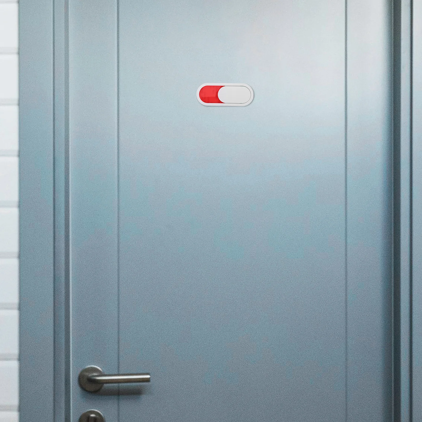 5 قطع من مؤشر حالة اللافتة المغلقة لباب مكتب الحمام يستخدم علامة الخصوصية الشريحة مع عرض الحالة الواضحة #3