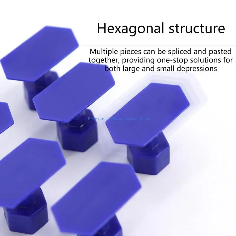 U75E 10 sztuk narzędzie do naprawy wgnieceń ściągacz Tabs narzędzie do konserwacji samochodów narzędzie do usuwania wgnieceń do