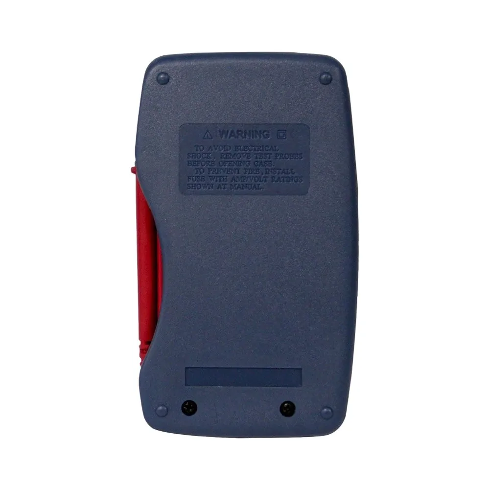 for Compact Multimeter 5999 Count ABS for Blue Body for M300 Series DC AC Voltage 200mA Current Resistance Diode and Capacitance