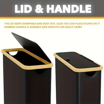 6 best sales קופסת אחסון נייר טואלט - №5