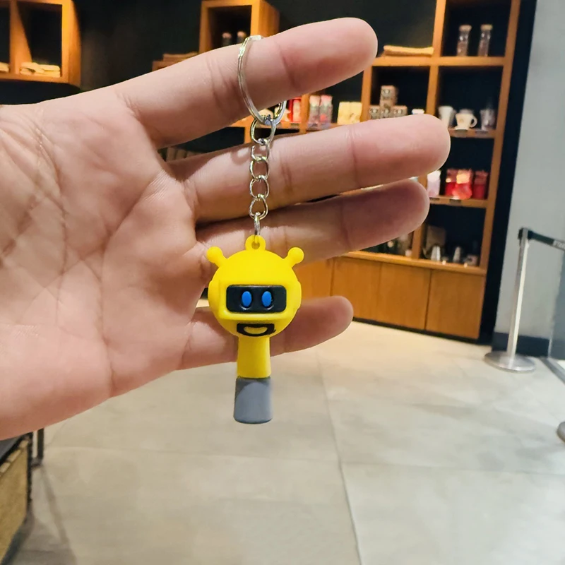 

Rhythm Box Keychain Sprunki Pendant Keychain Backpack Hanging Pendant Kids Birthday Ornament Best Friends Gifts Party Favor