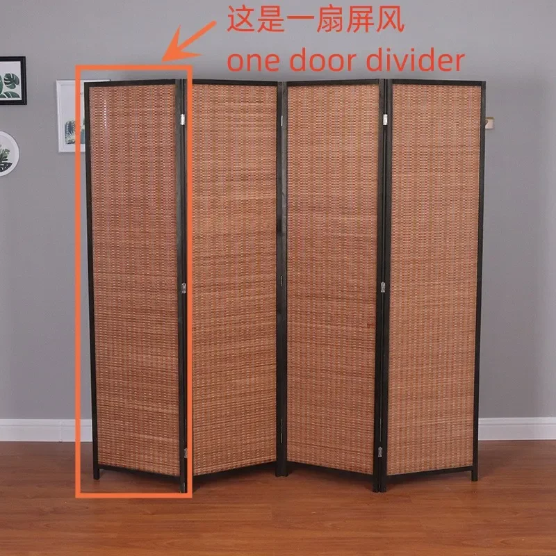 Eco Friendly Bamboo Room Divider Screen Portable Partition for Living Room Office Porch Restaurant Hotel Simple Home Decor