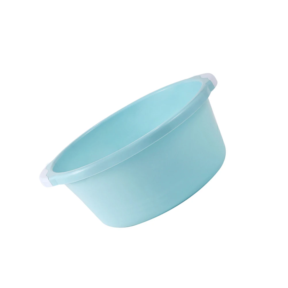 

2pcs Plastic Washbasin Durable Odorless Anti-Slip Household for Kitchen Bathroom Foot Soaking Washing Ear Hair Tub Bucket