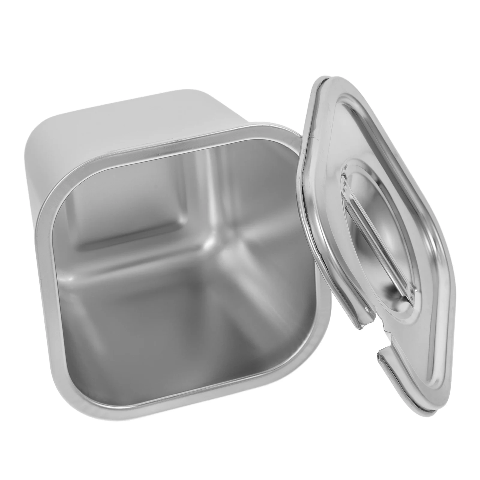

Stainless Ice Box Square Container Homemade Storage Containers Ice Cream Storage Containers For Freezer Freezer Fruit Dessert