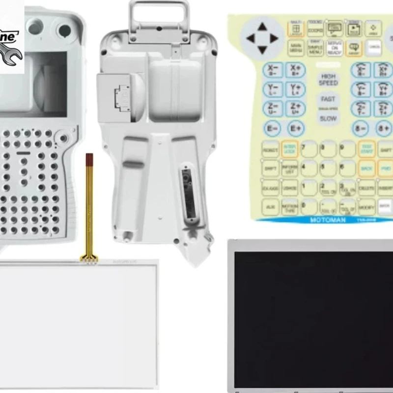 Robot Teaching Box Replacement Parts Touch Panel Keypad Membrane Outer Housing Fit DX100 DX200 TP-3682S1 TP-3682S2
