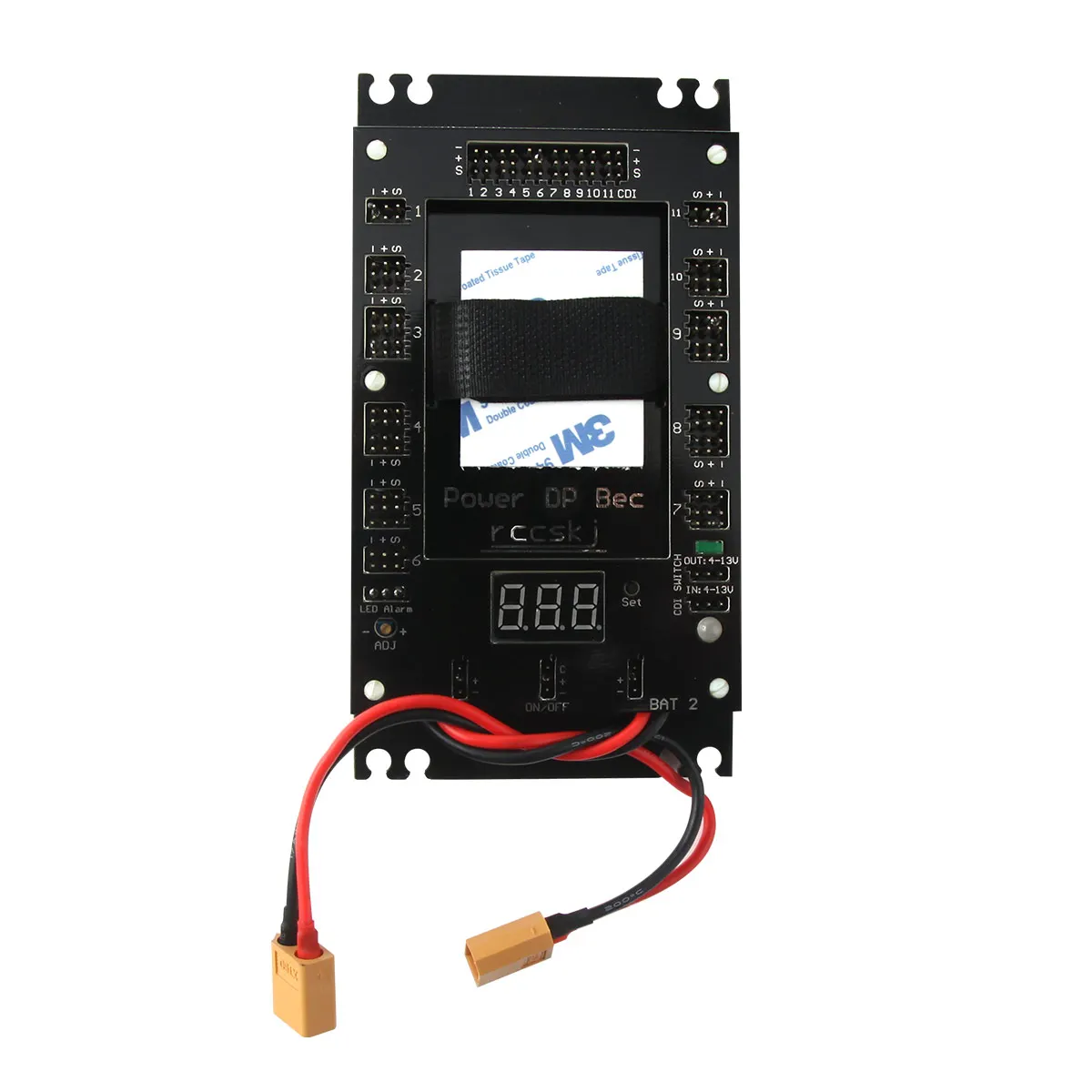 Rccskj E3102 Power DP Bec Servo Scheda sezione CDI integrata con taglio remoto per aereo modello RC