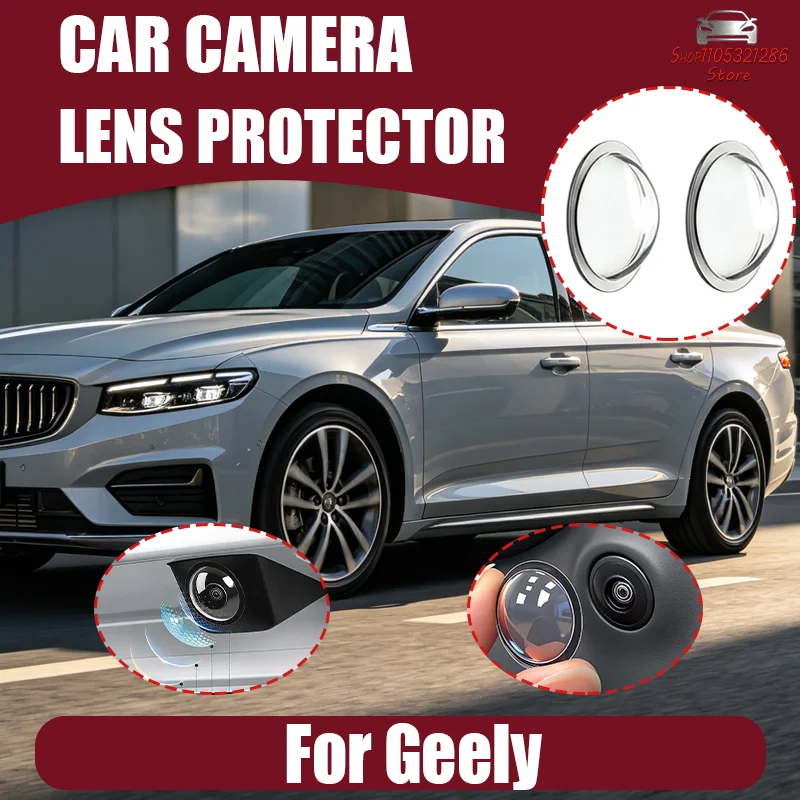 

For Geely Car Camera Protective Cover,Lens Cover Specific,Car Mounted 360 Reverse Camera Protective Cover,Univer