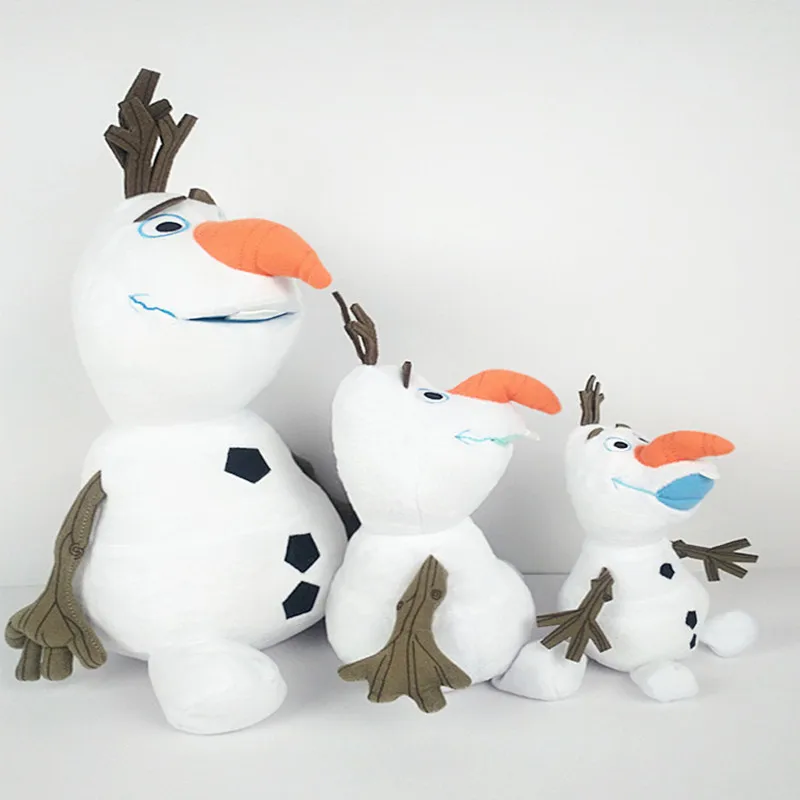 Disney film Gefrorene 30cm 50cm Olaf Plüsch Kawaii Schnee Mann Cartoon Nette Plüsch stofftier Puppe Spielzeug Kinder geburtstag Christma Geschenk