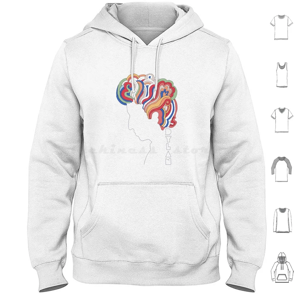 

Толстовки с длинным рукавом Дилан Боб Дилан Музыка Звезда и роллл Народная песня Альбом Психоделическая чистка