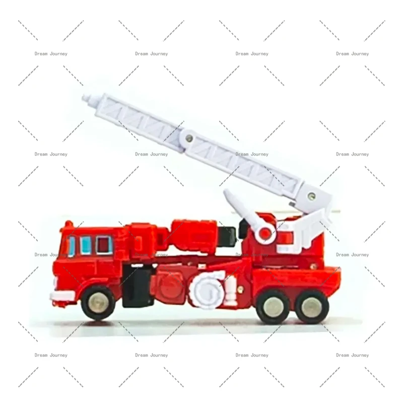 Nuevos juguetes transformadores en Stock Dr Wu Customs DW-E24 bombero Mini G1 Hell Extreme Battle figura de acción juguete colección regalo