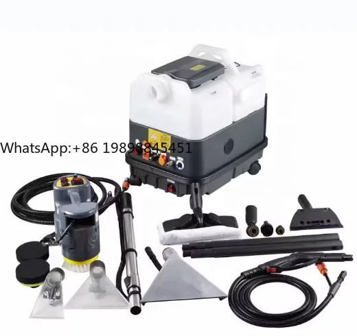 

CP-9S PLUS Commercial Carpet Cleaning Multifunctional Hot Steam Carpet Extractor with Full Set of Accessories
