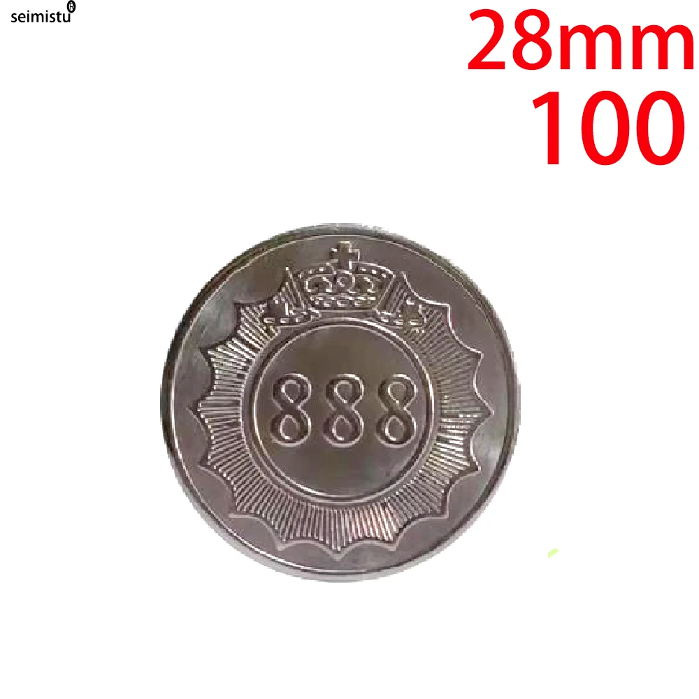 100 stücke Münze Token Edelstahl Spiel Tokens Klassische Krone Für Münzprüfer Arcade Spiel Kran Klaue Vending Auto Waschen maschine – Detail 10