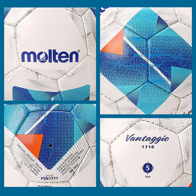 Molten 2025 Soccer Balls Size 5 Size 4 PVC/TPU Material High Quality Outdoor Football Training Match League Men futbol topu